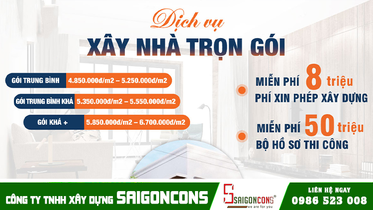 XÂY NHÀ TRỌN GÓI