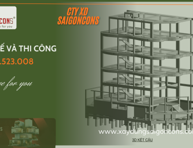 Thiết Kế Kết Cấu Nhà Phố