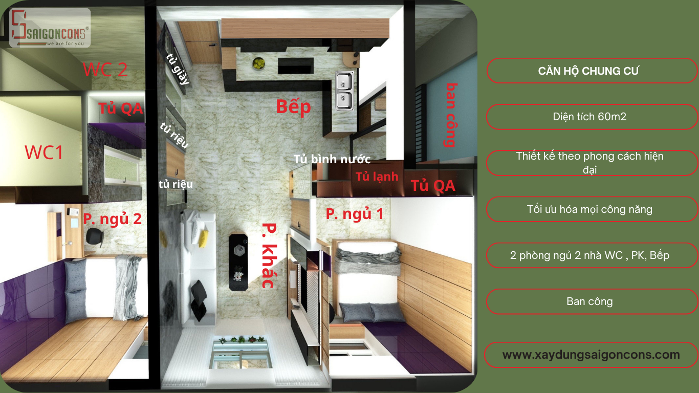 Thiết kế căn hộ
