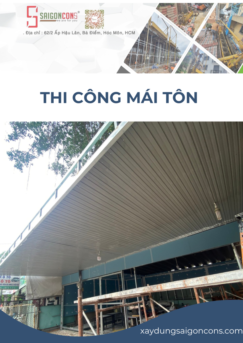 sửa mái tôn tại nhà