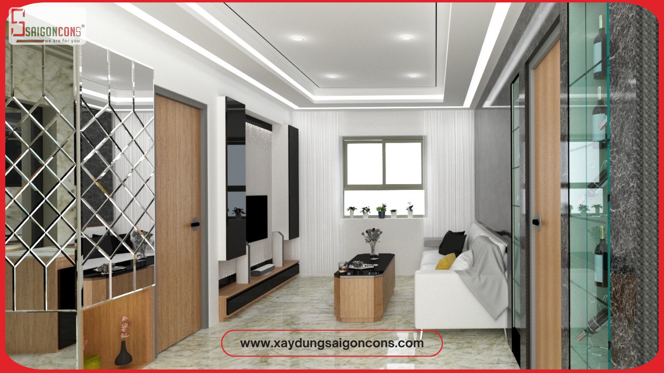 Thiết kế căn hộ/xay dựng saigoncons/xây nhà cấp 4 trọn gói/cải tạo nhà