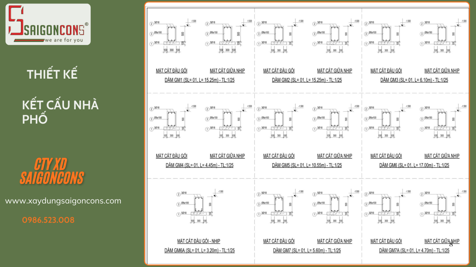 Thiết Kế Kết Cấu Nhà Phố