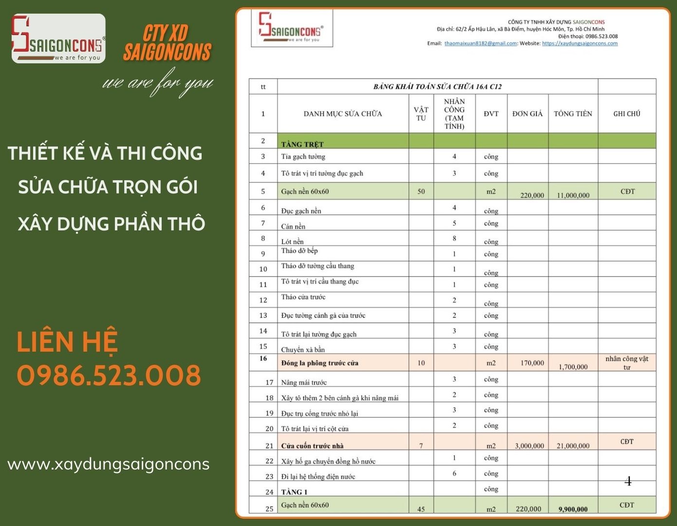 Sửa Nhà Giá Rẻ | Sửa Nhà Uy TÍn | Sửa Nhà Nhanh