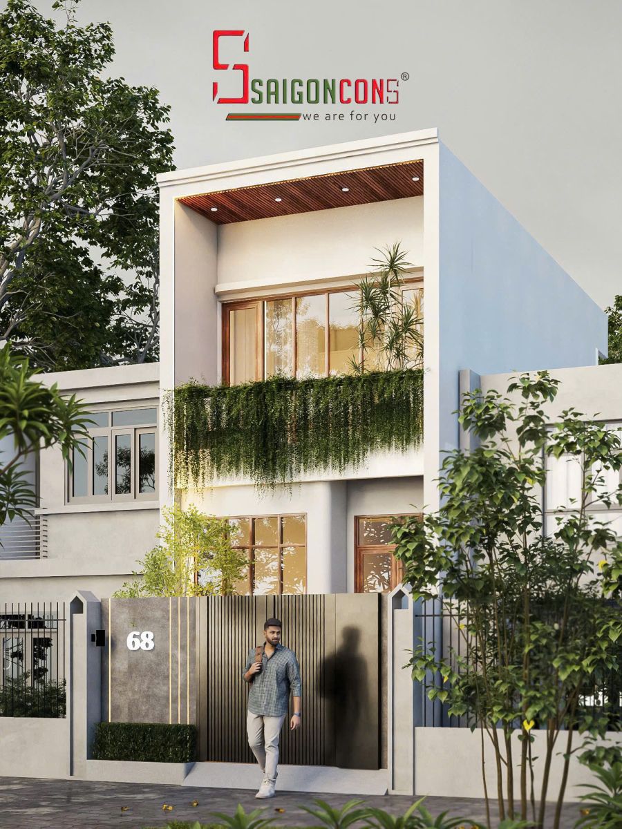 Thiết Kế Thi Công Nhà Lệch Tầng
